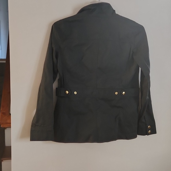 Womens JCrew PXS olive green light weight jacket - Picture 4 of 4